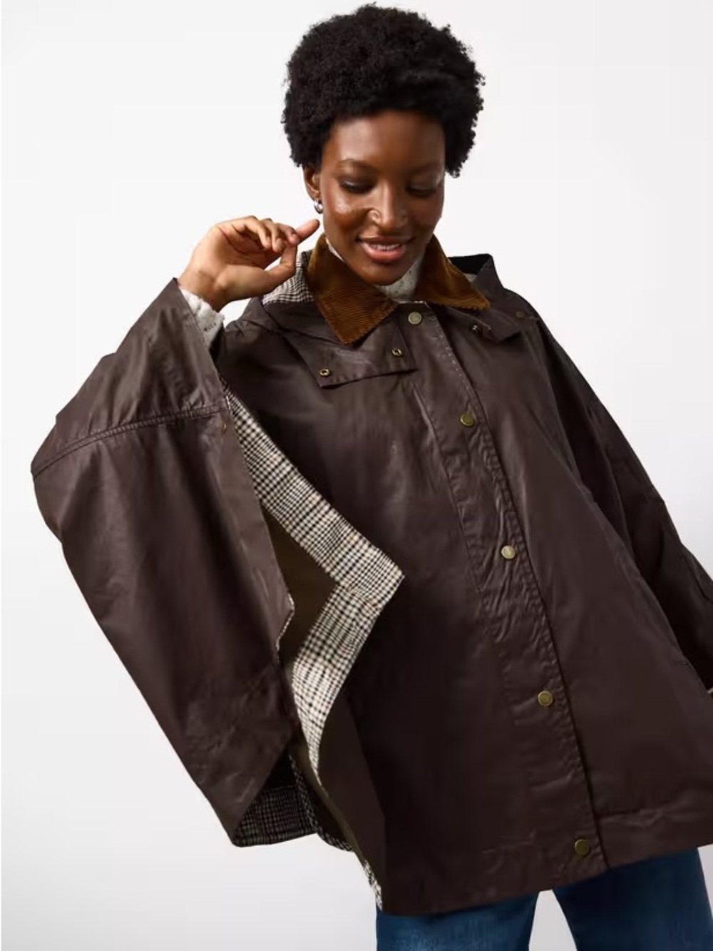 Zara Waxed Cape ZW Collection